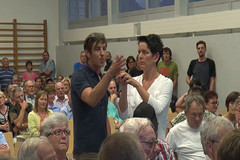 Barbara Bär fighting for refugees