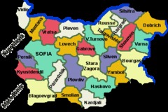 Bulgaria Provinces Map