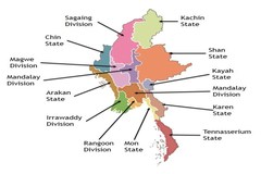 Myanmar Divisions