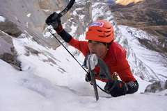Ueli Steck. Running up mountains.