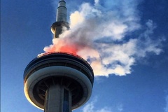 Smoking CN Tower
