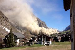 Randa Rockslide April, 2015