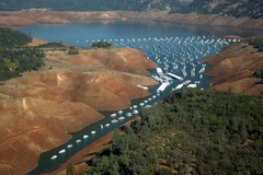 Lake Oroville Marina Low Level
