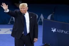 Donald Trump. AIPAC speech