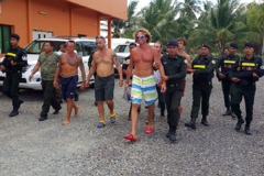 Arrested 2015, Sihanoukville Cambodia