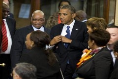 Jacob Zuma, Barack Obama