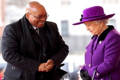 Jacob Zuma, UK Queen