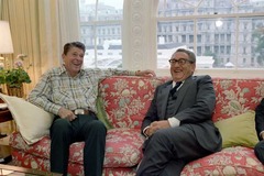 Kissinger, Reagan. 1981