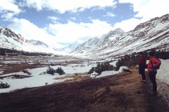 Powerline Pass, 20km East